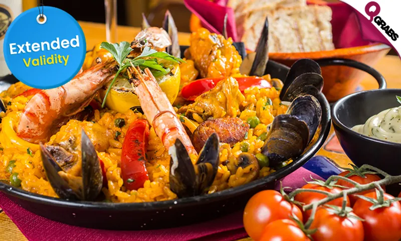 Pizza, Paella & More Spanish Food for Take Away at The Pearl-Qatar!